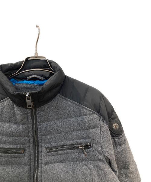 DIESEL（ディーゼル）DIESEL (ディーゼル) ダウンジャケット グレー サイズ:Sの古着・服飾アイテム