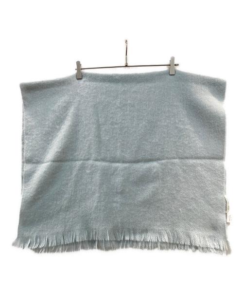 ASAUCE MELER（アソースメレ）ASAUCE MELER (アソースメレ) アルパカストール スカイブルーの古着・服飾アイテム