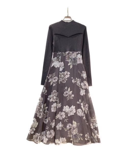 MERCURY DUO（マーキュリーデュオ）MERCURY DUO (マーキュリーデュオ) ニットワンピース パープル サイズ:Ｍの古着・服飾アイテム