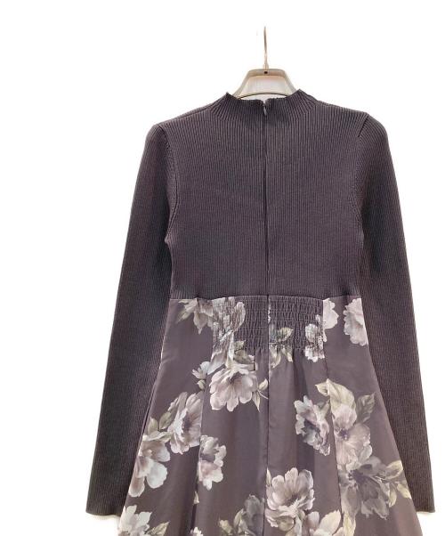 MERCURY DUO（マーキュリーデュオ）MERCURY DUO (マーキュリーデュオ) ニットワンピース パープル サイズ:Ｍの古着・服飾アイテム