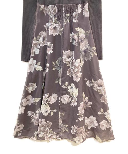 MERCURY DUO（マーキュリーデュオ）MERCURY DUO (マーキュリーデュオ) ニットワンピース パープル サイズ:Ｍの古着・服飾アイテム