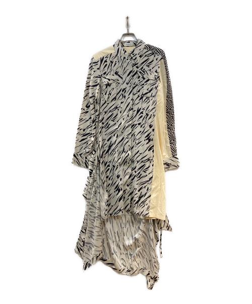 DRIES VAN NOTEN（ドリスヴァンノッテン）DRIES VAN NOTEN (ドリスヴァンノッテン) ワンピース ベージュ サイズ:ーの古着・服飾アイテム