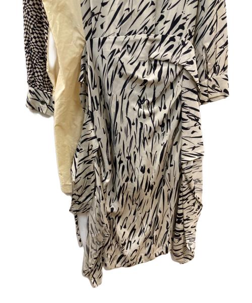 DRIES VAN NOTEN（ドリスヴァンノッテン）DRIES VAN NOTEN (ドリスヴァンノッテン) ワンピース ベージュ サイズ:ーの古着・服飾アイテム