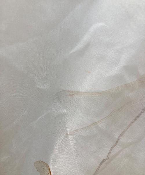 ALEXANDER McQUEEN（アレキサンダーマックイーン）ALEXANDER McQUEEN (アレキサンダーマックイーン) シアーブラウス ベージュ サイズ:ーの古着・服飾アイテム