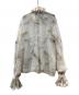ALEXANDER McQUEEN (アレキサンダーマックイーン) シアーブラウス ベージュ サイズ:ー：4000円