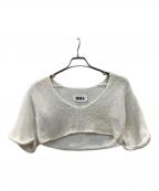 MM6 Maison Margielaエムエムシックスメゾンマルジェラ）の古着「ニット」｜ホワイト