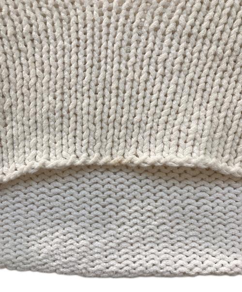 MM6 Maison Margiela（エムエムシックスメゾンマルジェラ）MM6 Maison Margiela (エムエムシックスメゾンマルジェラ) ニット ホワイト サイズ:Mの古着・服飾アイテム