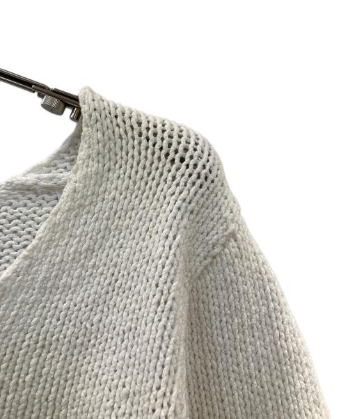 MM6 Maison Margiela（エムエムシックスメゾンマルジェラ）MM6 Maison Margiela (エムエムシックスメゾンマルジェラ) ニット ホワイト サイズ:Mの古着・服飾アイテム