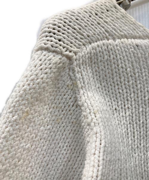 MM6 Maison Margiela（エムエムシックスメゾンマルジェラ）MM6 Maison Margiela (エムエムシックスメゾンマルジェラ) ニット ホワイト サイズ:Mの古着・服飾アイテム