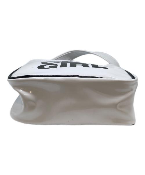 COMME des GARCONS GIRL（コムデギャルソンガール）COMME des GARCONS GIRL (コムデギャルソンガール) ショルダーバッグ ホワイトの古着・服飾アイテム