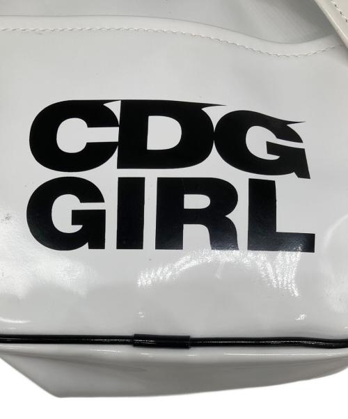 COMME des GARCONS GIRL（コムデギャルソンガール）COMME des GARCONS GIRL (コムデギャルソンガール) ショルダーバッグ ホワイトの古着・服飾アイテム