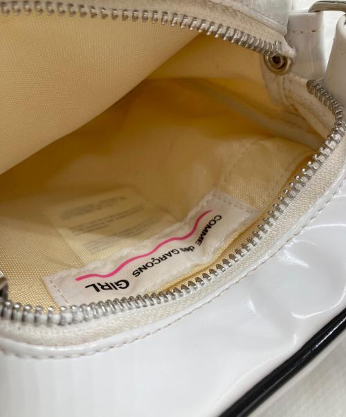 COMME des GARCONS GIRL（コムデギャルソンガール）COMME des GARCONS GIRL (コムデギャルソンガール) ショルダーバッグ ホワイトの古着・服飾アイテム