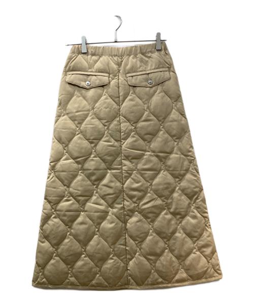 TAION（タイオン）TAION (タイオン) ダウンスカート ベージュ サイズ:-の古着・服飾アイテム