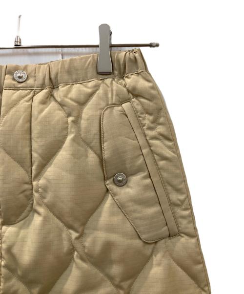 TAION（タイオン）TAION (タイオン) ダウンスカート ベージュ サイズ:-の古着・服飾アイテム