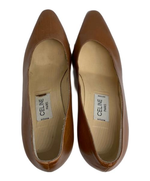 CELINE（セリーヌ）CELINE (セリーヌ) ヒールパンプス ブラウン サイズ:36の古着・服飾アイテム