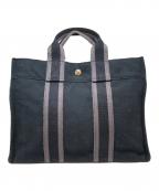 HERMESエルメス）の古着「トートバッグ」｜ブラック