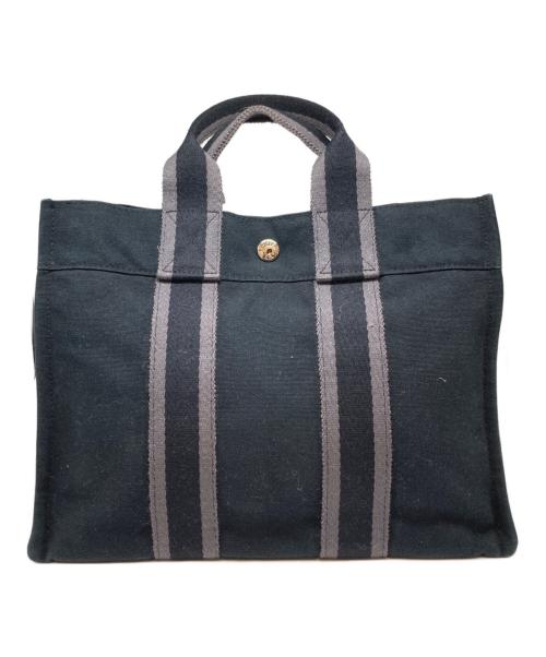 HERMES（エルメス）HERMES (エルメス) トートバッグ ブラックの古着・服飾アイテム