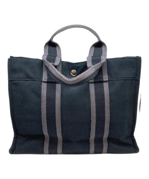 HERMES（エルメス）HERMES (エルメス) トートバッグ ブラックの古着・服飾アイテム