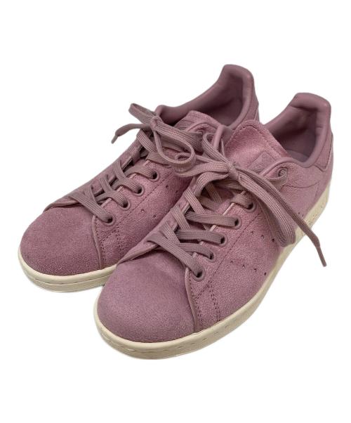 adidas（アディダス）adidas (アディダス) ローカットスニーカー ピンク サイズ:23.5の古着・服飾アイテム