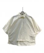 JIL SANDER NAVYジルサンダー ネイビー）の古着「シャツ」｜ベージュ
