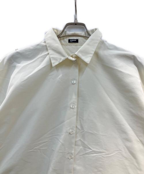 JIL SANDER NAVY（ジルサンダー ネイビー）JIL SANDER NAVY (ジルサンダー ネイビー) シャツ ベージュ サイズ:42の古着・服飾アイテム