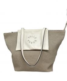 PELLE BORSA（ペレボルサ）の古着「トートバッグ」｜ベージュ