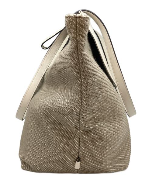 PELLE BORSA（ペレボルサ）PELLE BORSA (ペレボルサ) トートバッグ ベージュの古着・服飾アイテム