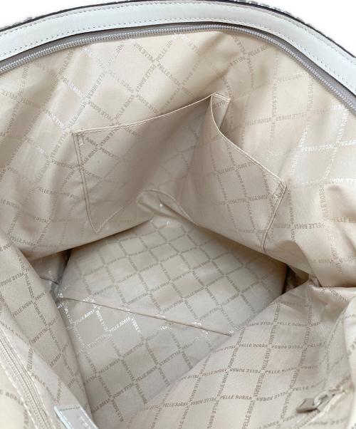PELLE BORSA（ペレボルサ）PELLE BORSA (ペレボルサ) トートバッグ ベージュの古着・服飾アイテム