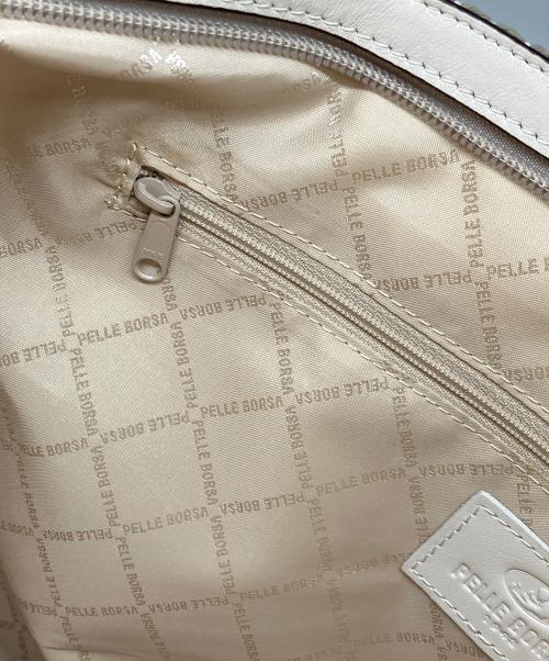 PELLE BORSA（ペレボルサ）PELLE BORSA (ペレボルサ) トートバッグ ベージュの古着・服飾アイテム