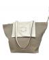PELLE BORSA（ペレボルサ）の古着「トートバッグ」｜ベージュ