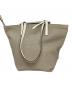 PELLE BORSA (ペレボルサ) トートバッグ ベージュ：4000円