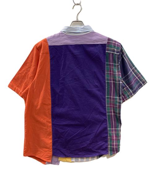 RALPH LAUREN（ラルフローレン）RALPH LAUREN (ラルフローレン) 再構築S/Sシャツ マルチカラー サイズ:XXLの古着・服飾アイテム