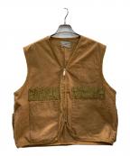 Brush Masterブラッシュ マスター）の古着「ベスト」｜ブラウン