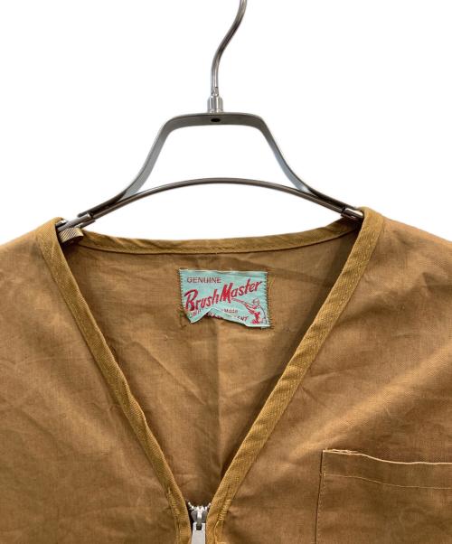 Brush Master（ブラッシュ マスター）brush master (ブラッシュ マスター) ベスト ブラウン サイズ:-の古着・服飾アイテム