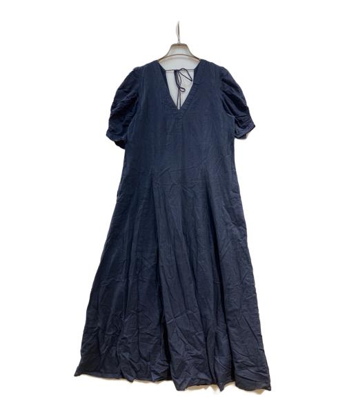 ne quittez pas（ヌキテパ）ne quittez pas (ヌキテパ) ワンピース ネイビー サイズ:ーの古着・服飾アイテム
