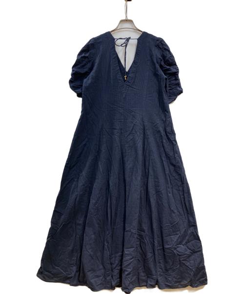 ne quittez pas（ヌキテパ）ne quittez pas (ヌキテパ) ワンピース ネイビー サイズ:ーの古着・服飾アイテム