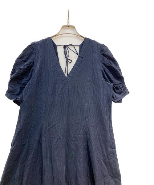 ne quittez pas（ヌキテパ）ne quittez pas (ヌキテパ) ワンピース ネイビー サイズ:ーの古着・服飾アイテム
