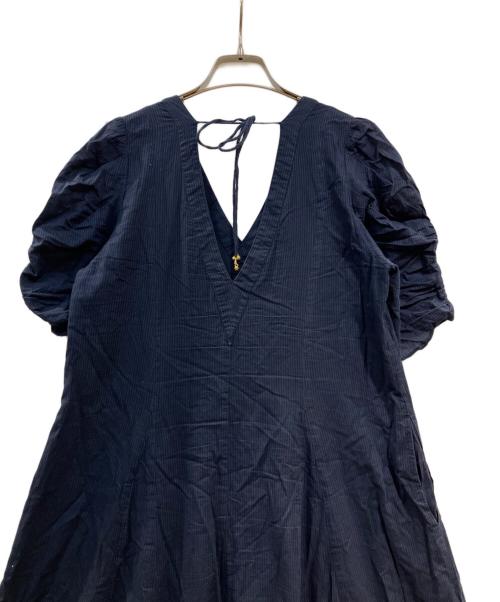 ne quittez pas（ヌキテパ）ne quittez pas (ヌキテパ) ワンピース ネイビー サイズ:ーの古着・服飾アイテム