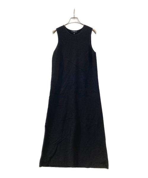 theory（セオリー）theory (セオリー) ノースリーブワンピース ブラック サイズ:Sの古着・服飾アイテム