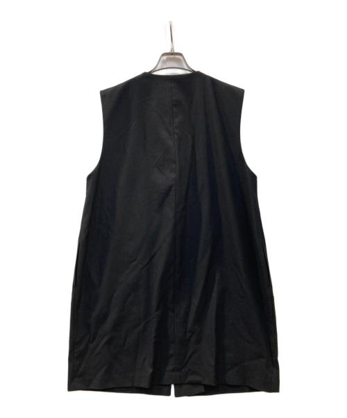 Cen.（セン）Cen. (セン) フリルジレ ブラック サイズ:FREEの古着・服飾アイテム