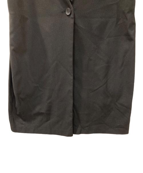 Cen.（セン）Cen. (セン) フリルジレ ブラック サイズ:FREEの古着・服飾アイテム