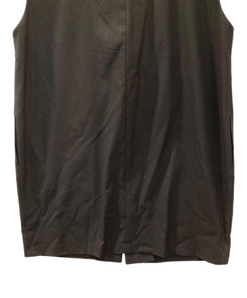 Cen.（セン）Cen. (セン) フリルジレ ブラック サイズ:FREEの古着・服飾アイテム