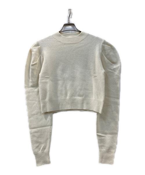 cygne（シーニュ）cygne (シーニュ) ポワンニット アイボリー サイズ:-の古着・服飾アイテム
