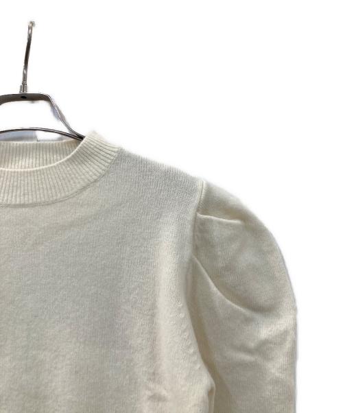cygne（シーニュ）cygne (シーニュ) ポワンニット アイボリー サイズ:-の古着・服飾アイテム