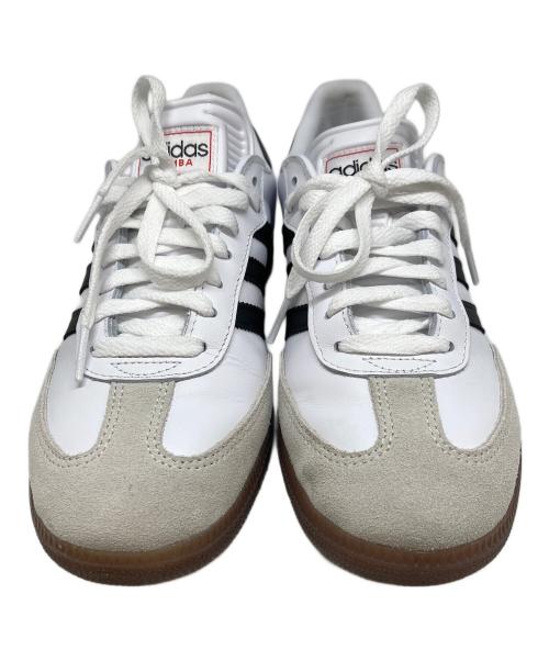 adidas（アディダス）adidas (アディダス) ホワイトサンバ ローカットスニーカー ホワイト サイズ:24.5cmの古着・服飾アイテム