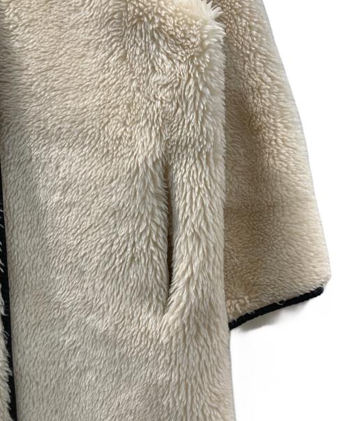 AKTE（アクテ）AKTE (アクテ) ロングボアコート アイボリー サイズ:FREEの古着・服飾アイテム