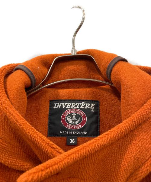 INVERTERE（インバーティア）INVERTERE (インバーティア) ダッフルコート オレンジ サイズ:36の古着・服飾アイテム