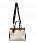 COACH (コーチ) バッグ ホワイト×ブラウン：15000円
