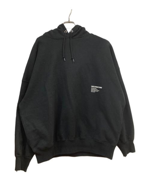 COOTIE PRODUCTIONS（クーティープロダクツ）COOTIE PRODUCTIONS (クーティープロダクツ) OPEN END YARN PLAIN SWEAT HOODIE ブラック サイズ:Mの古着・服飾アイテム