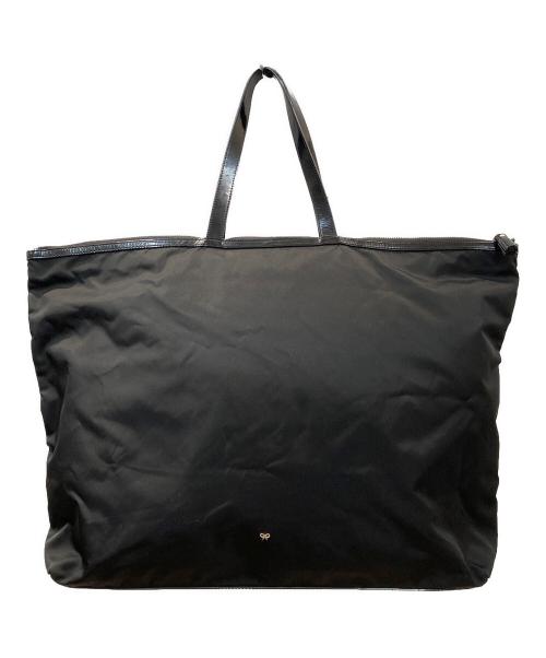 ANYA HINDMARCH（アニヤ・ハインドマーチ）ANYA HINDMARCH (アニヤ・ハインドマーチ) バッグ ブラックの古着・服飾アイテム